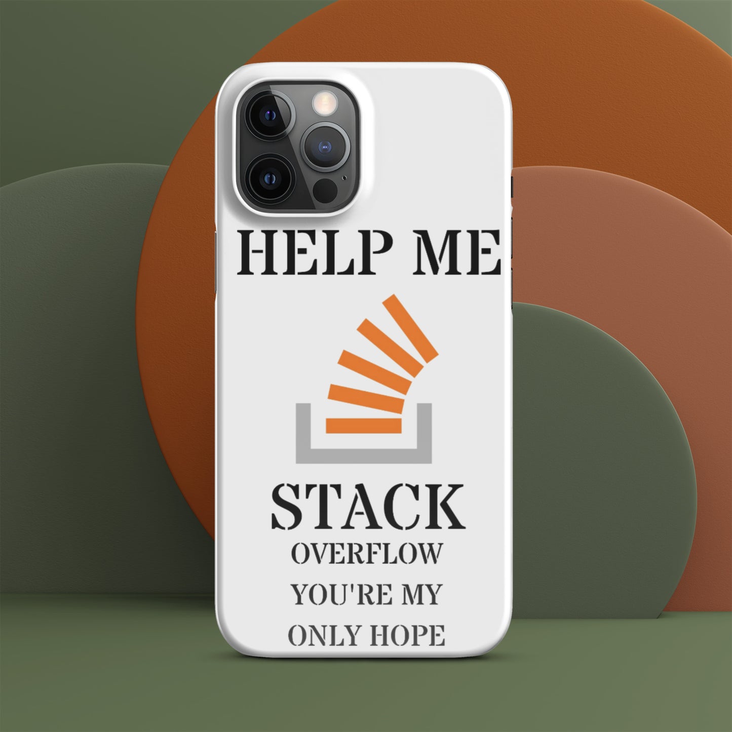 Help Me Stack Overflow Snap case for iPhone®