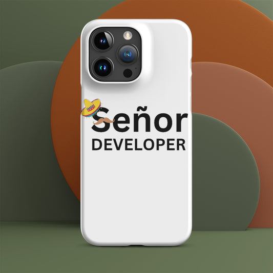 Señor Developer Snap case for iPhone®