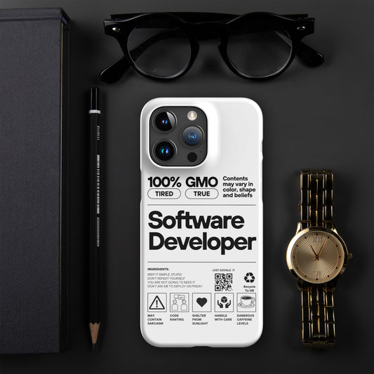 Software Developer Snap case for iPhone®
