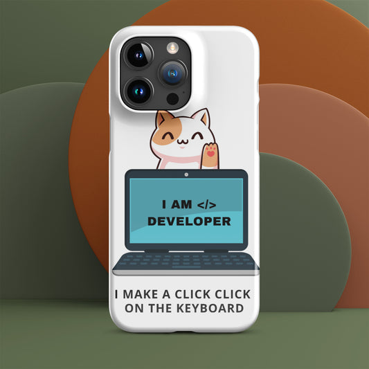 I am Developer Snap case for iPhone®