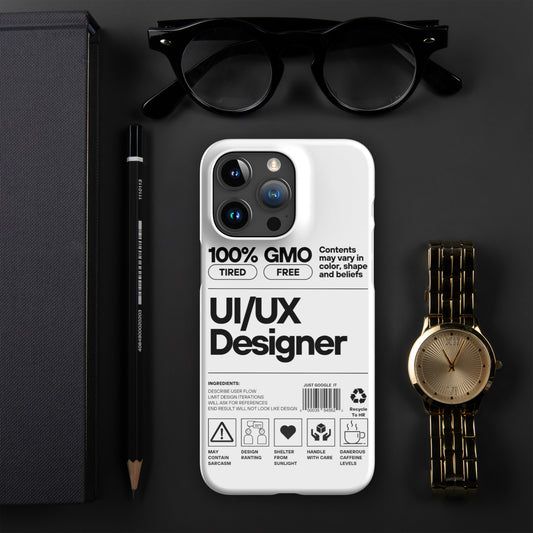UI/UX Designer Snap case for iPhone®