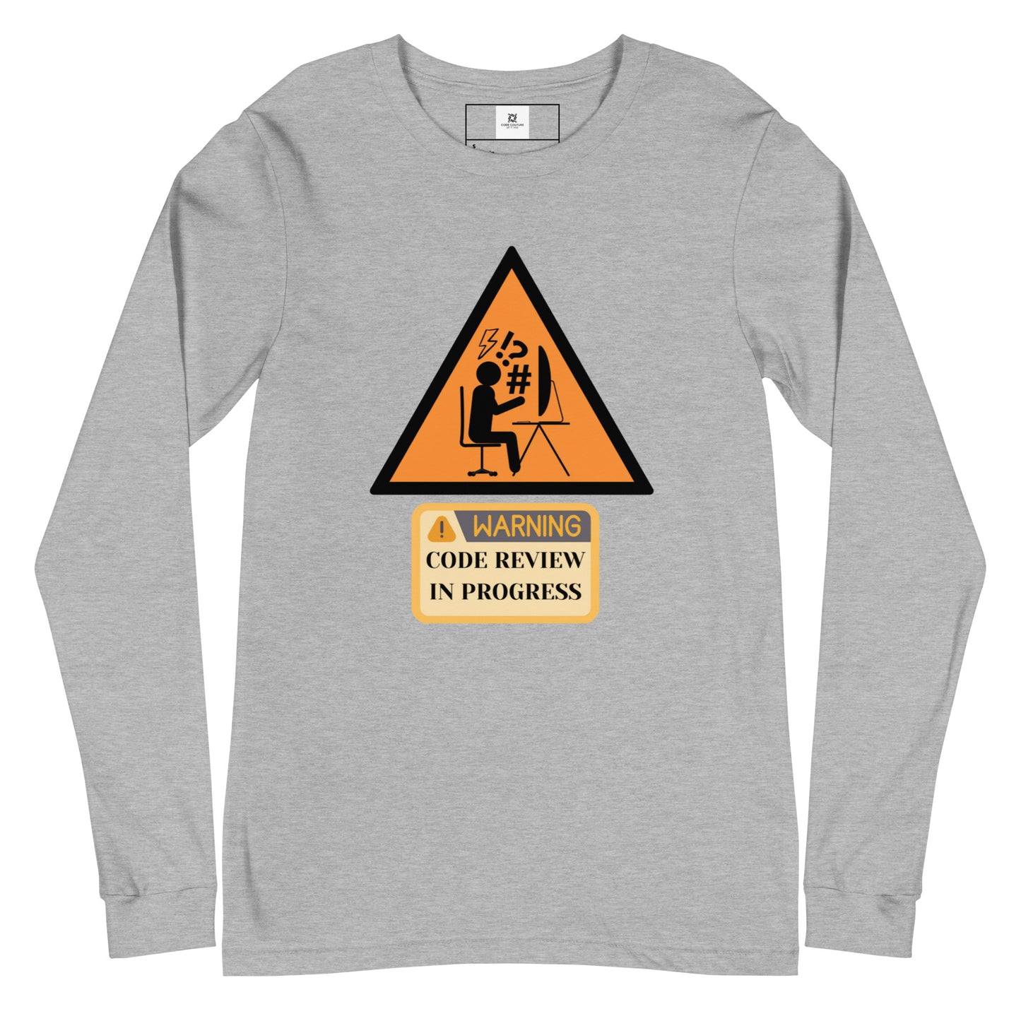 Warning Code Review Long Sleeve - Light