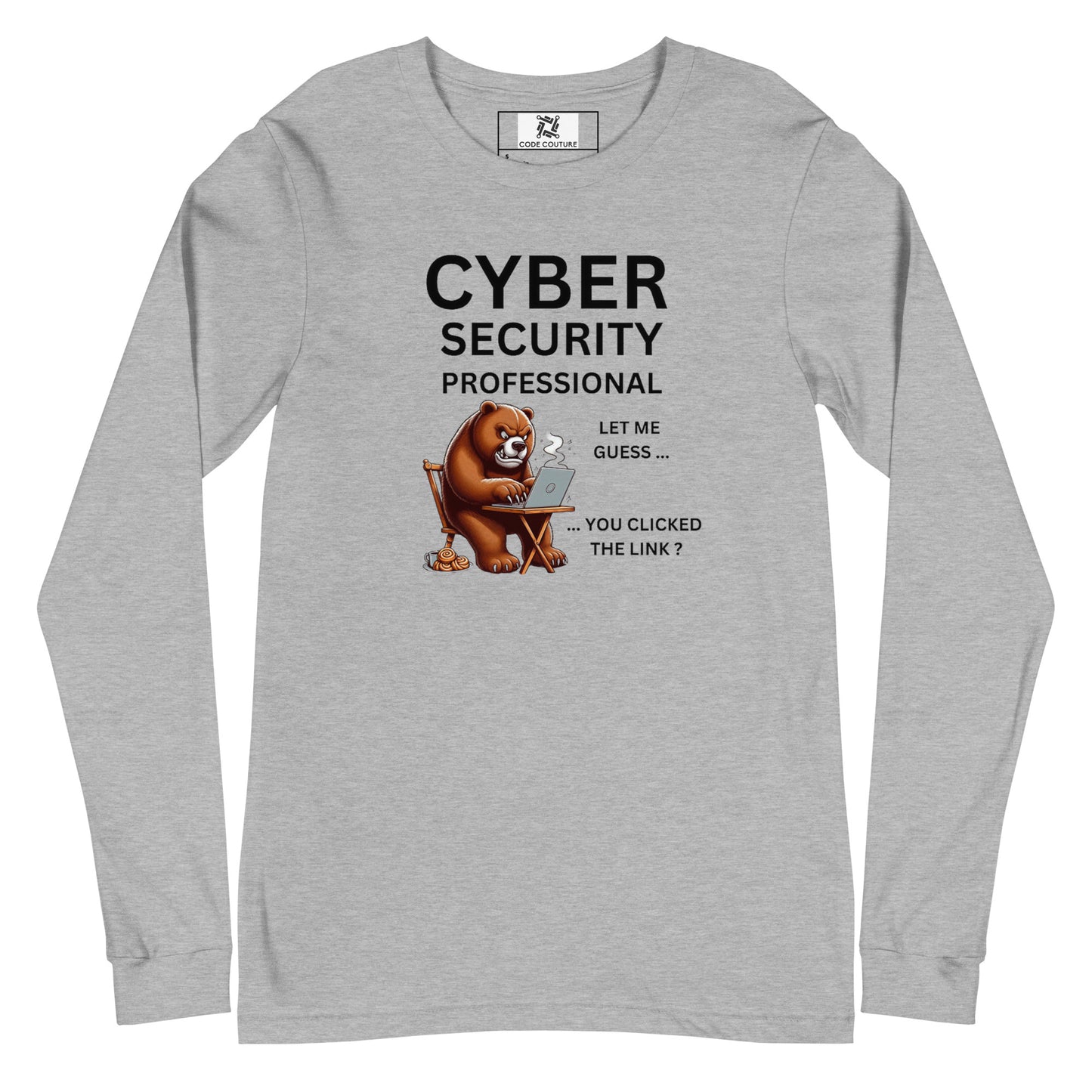 Very Angry Cyber Bear Long Sleeve