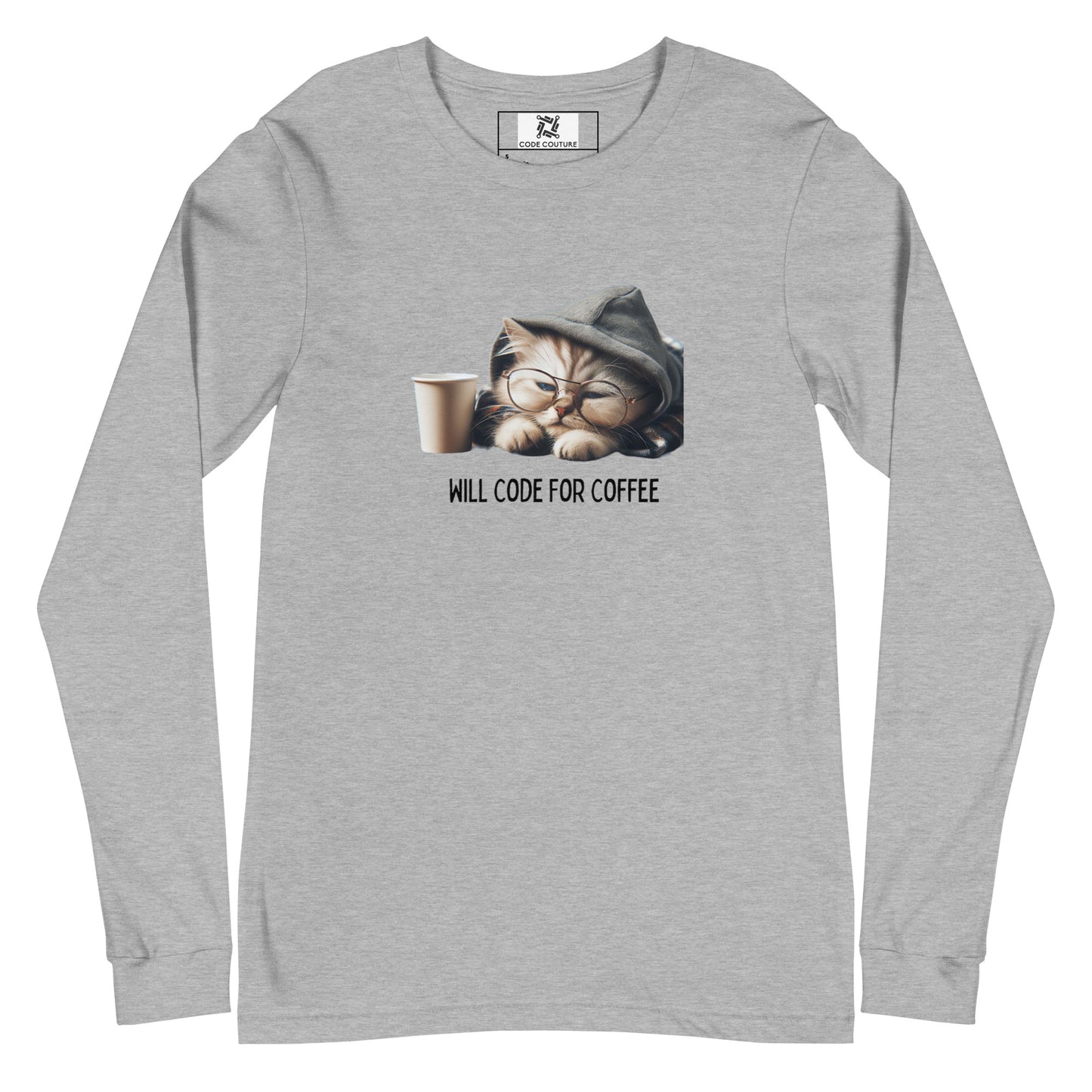 Tired Kitty Developer Long Sleeve