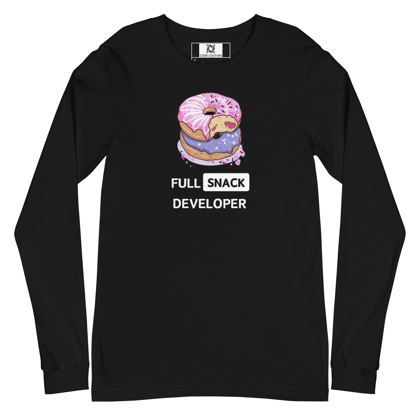 Doughnuts Full Snack Developer Long Sleeve - Dark