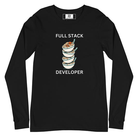 Full Spaghetti Developer Long Sleeve - Dark