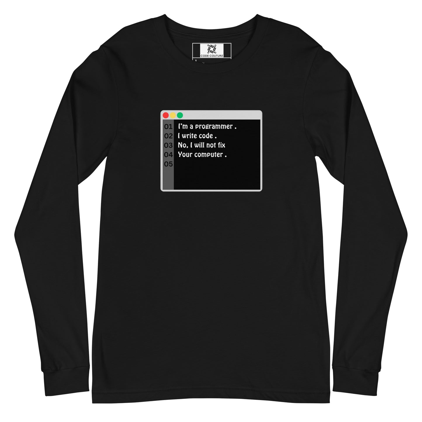 Programmer Tab Long Sleeve - Dark