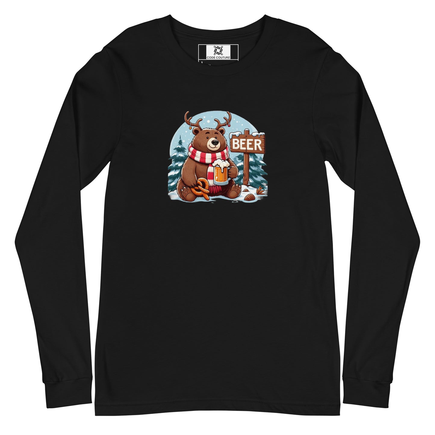 Holiday Bear Long Sleeve - Dark