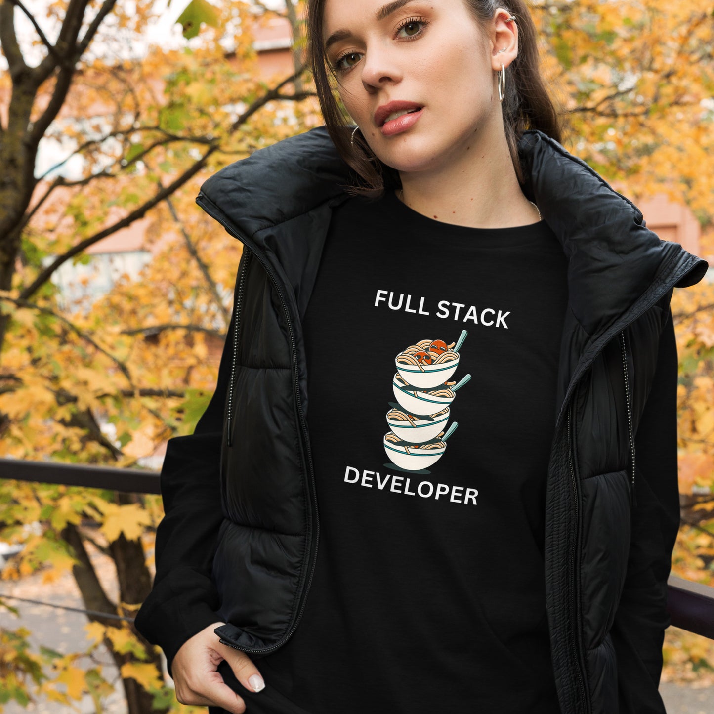 Full Spaghetti Developer Long Sleeve - Dark