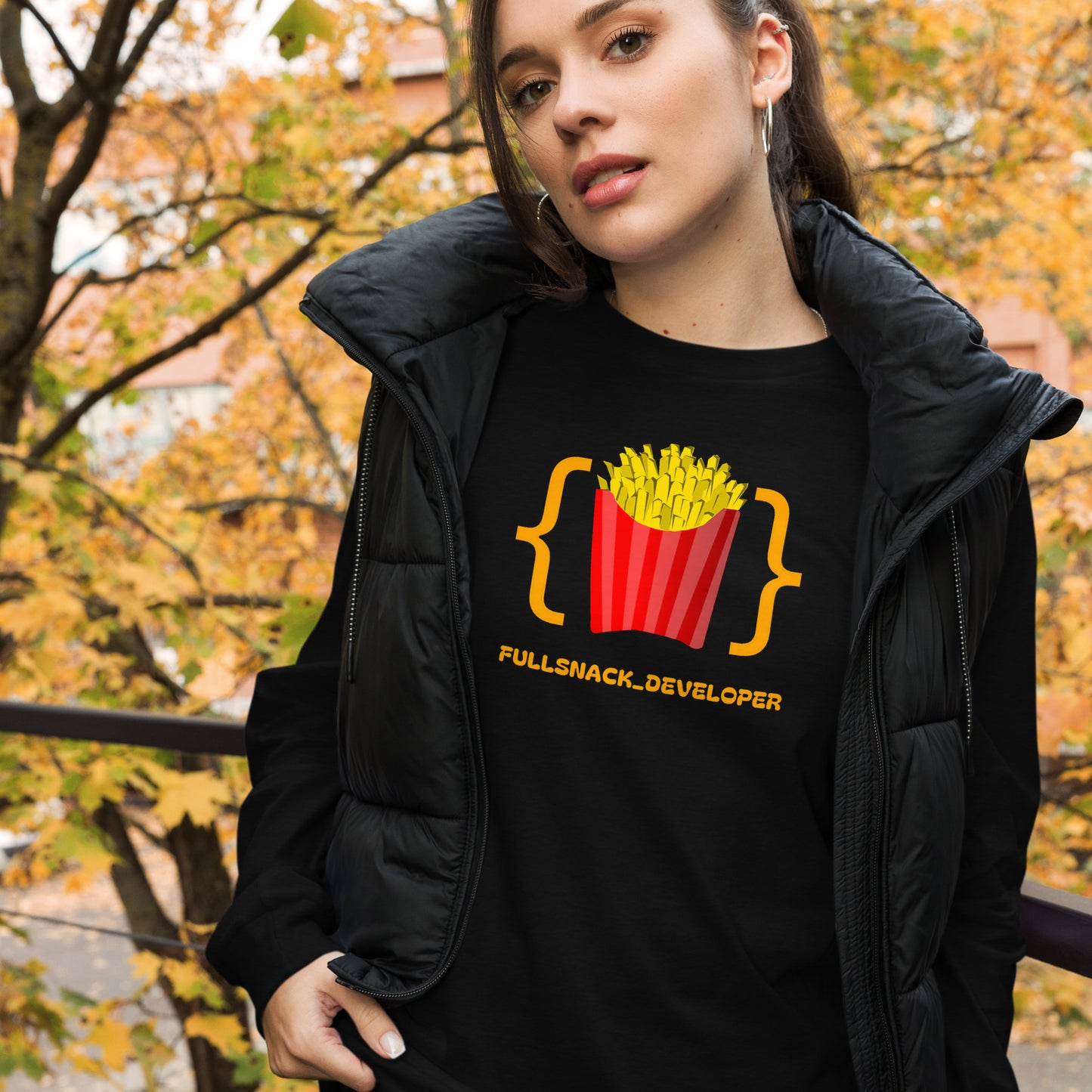 Full Fries Developer Long Sleeve - Dark