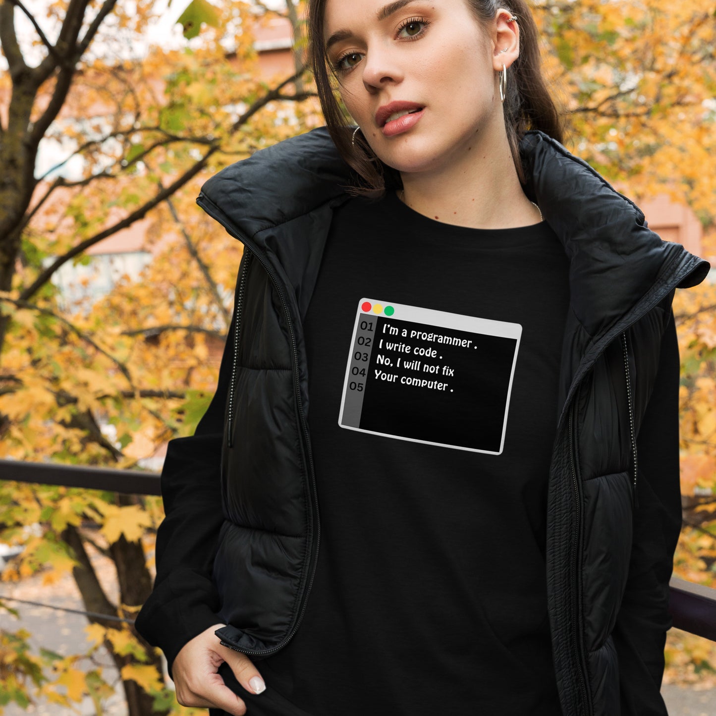 Programmer Tab Long Sleeve - Dark