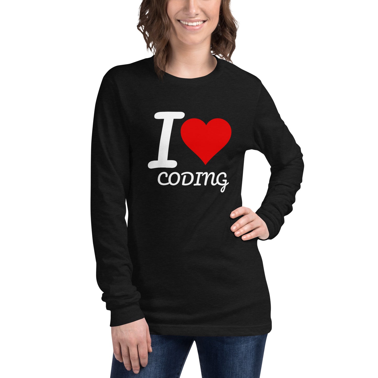 I Heart Coding Long Sleeve