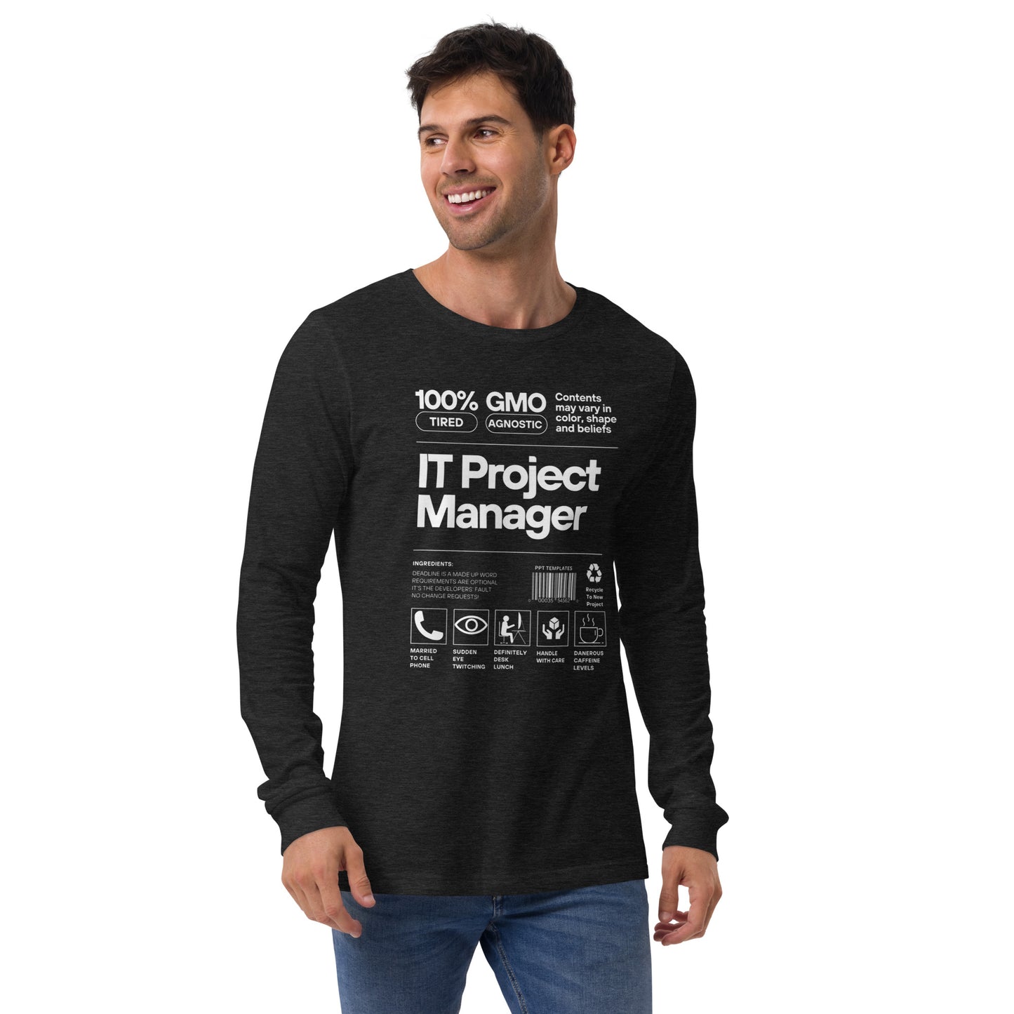 Project Manager Label Long Sleeve