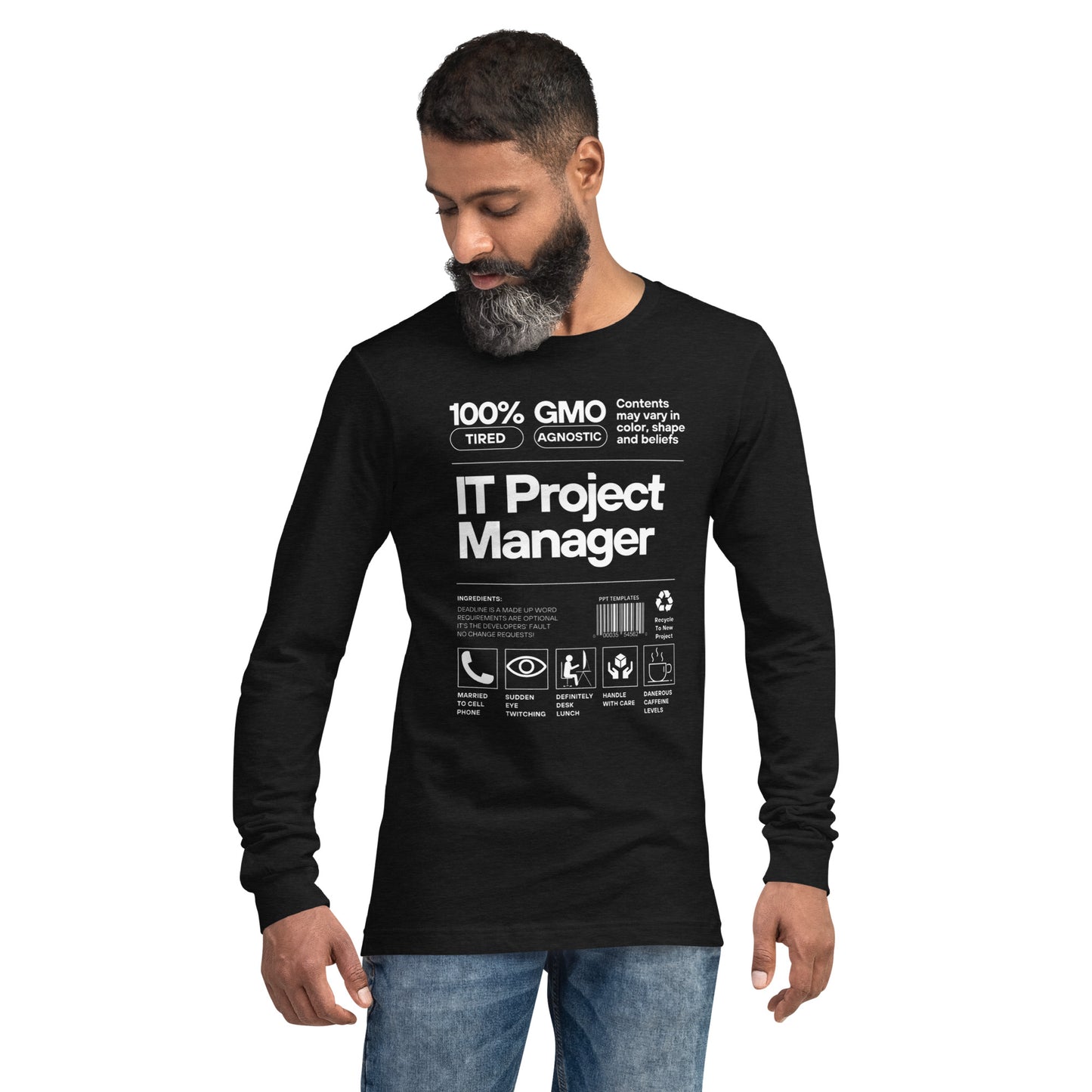 Project Manager Label Long Sleeve