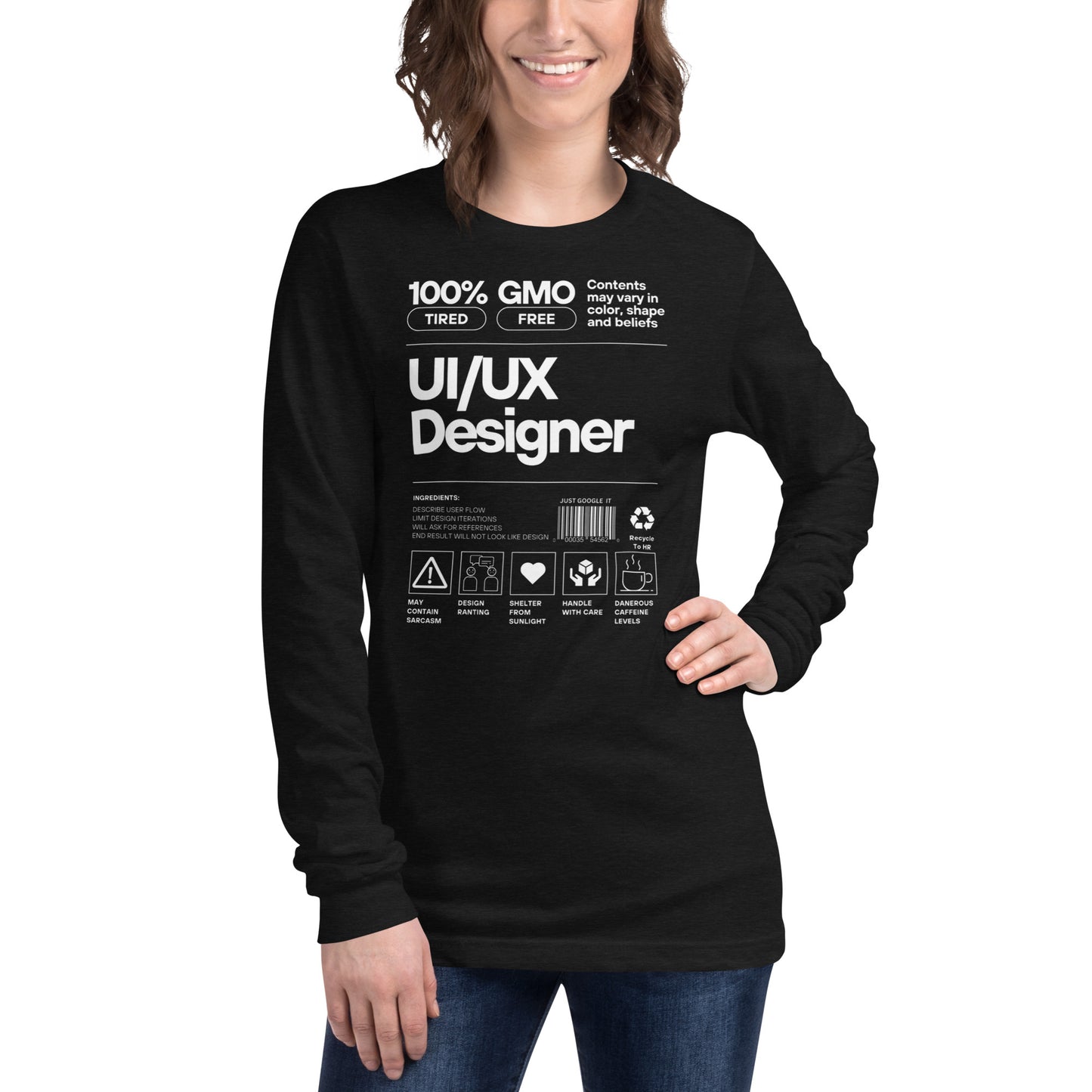 UI/UX Designer Label Long Sleeve