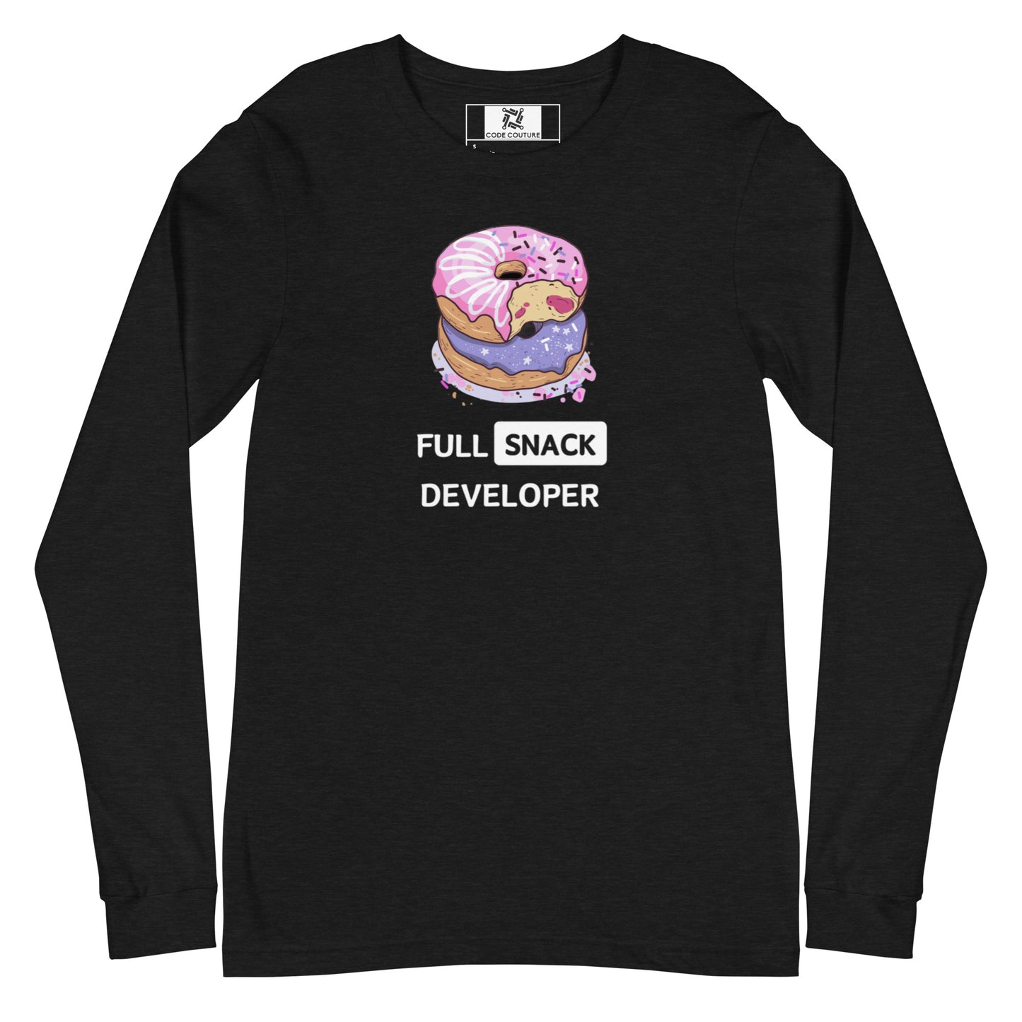 Doughnuts Full Snack Developer Long Sleeve - Dark