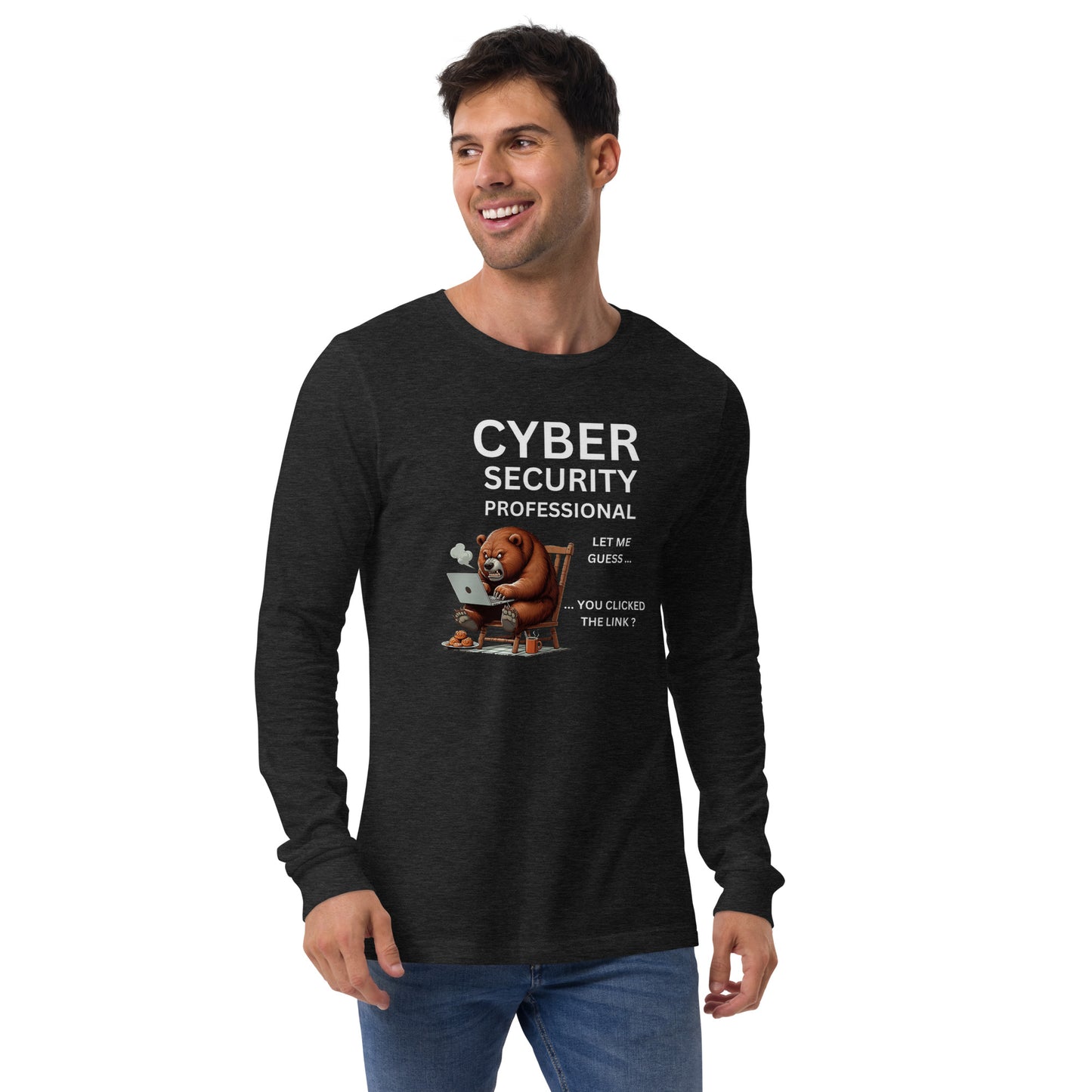 Cyber Security Bear Long Sleeve