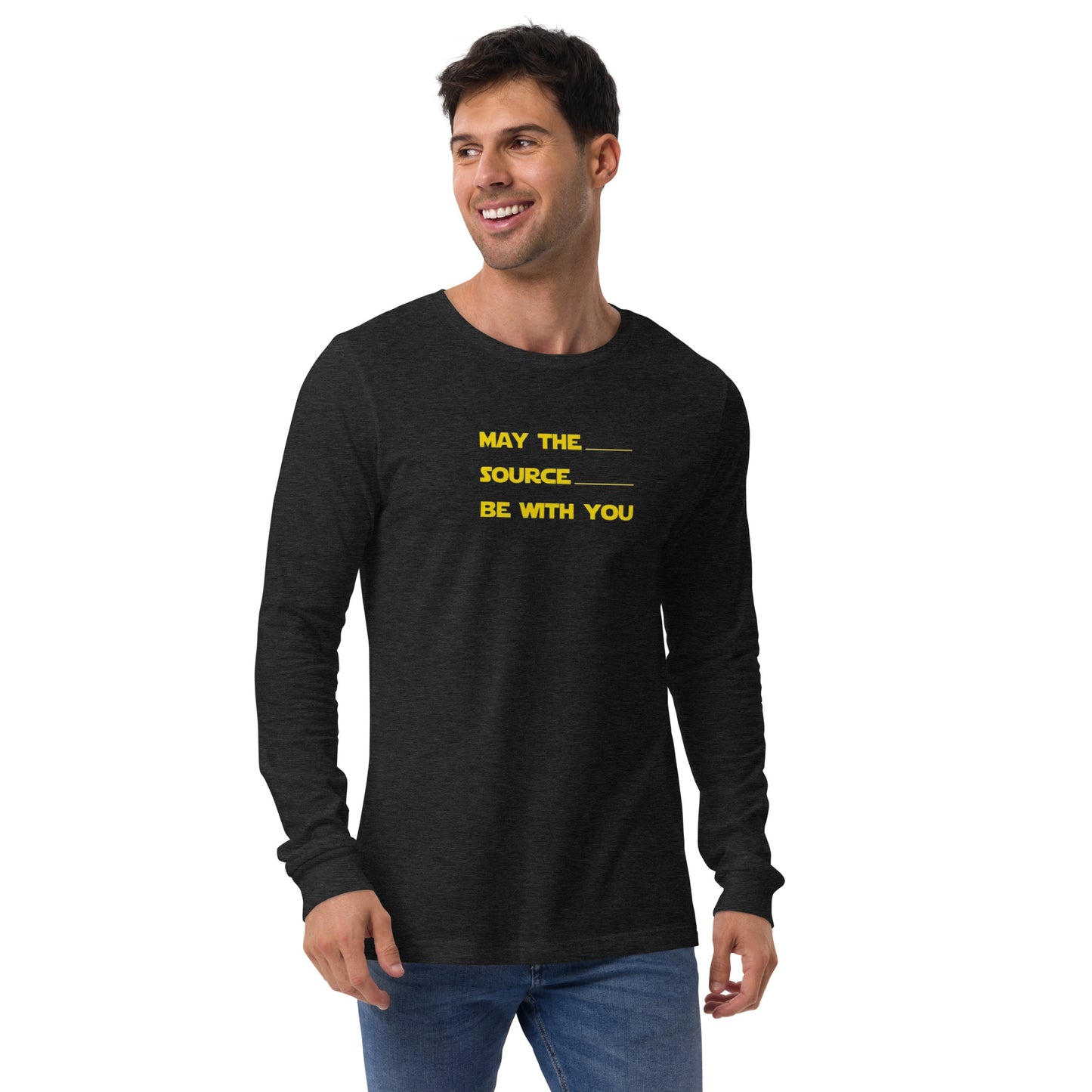 Star Wars Font Long Sleeve