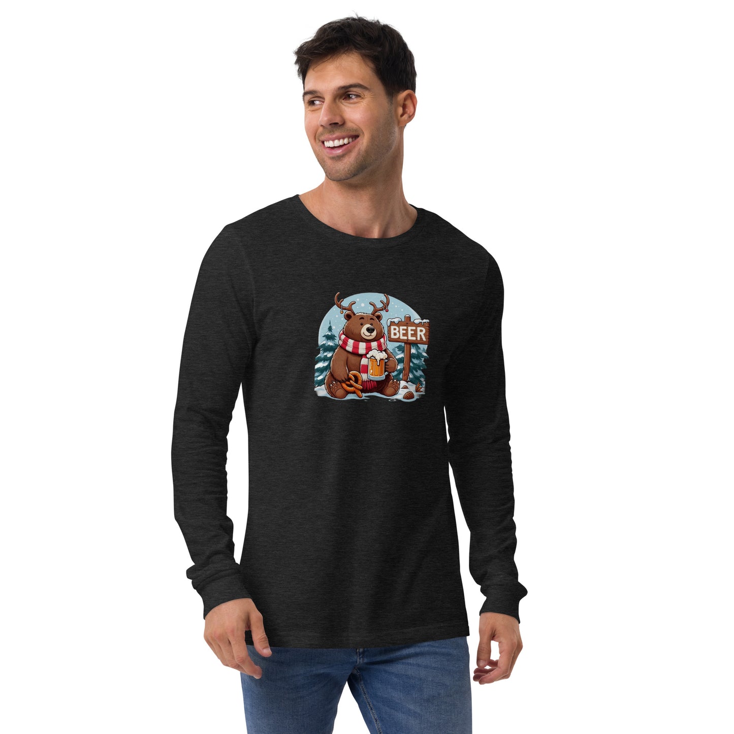 Holiday Bear Long Sleeve - Dark