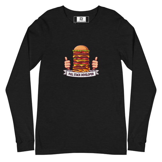 Burgers Full Stacker Long Sleeve - Dark
