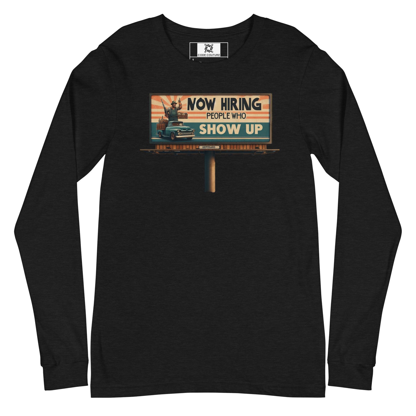 Hiring Anyone Long Sleeve - Dark