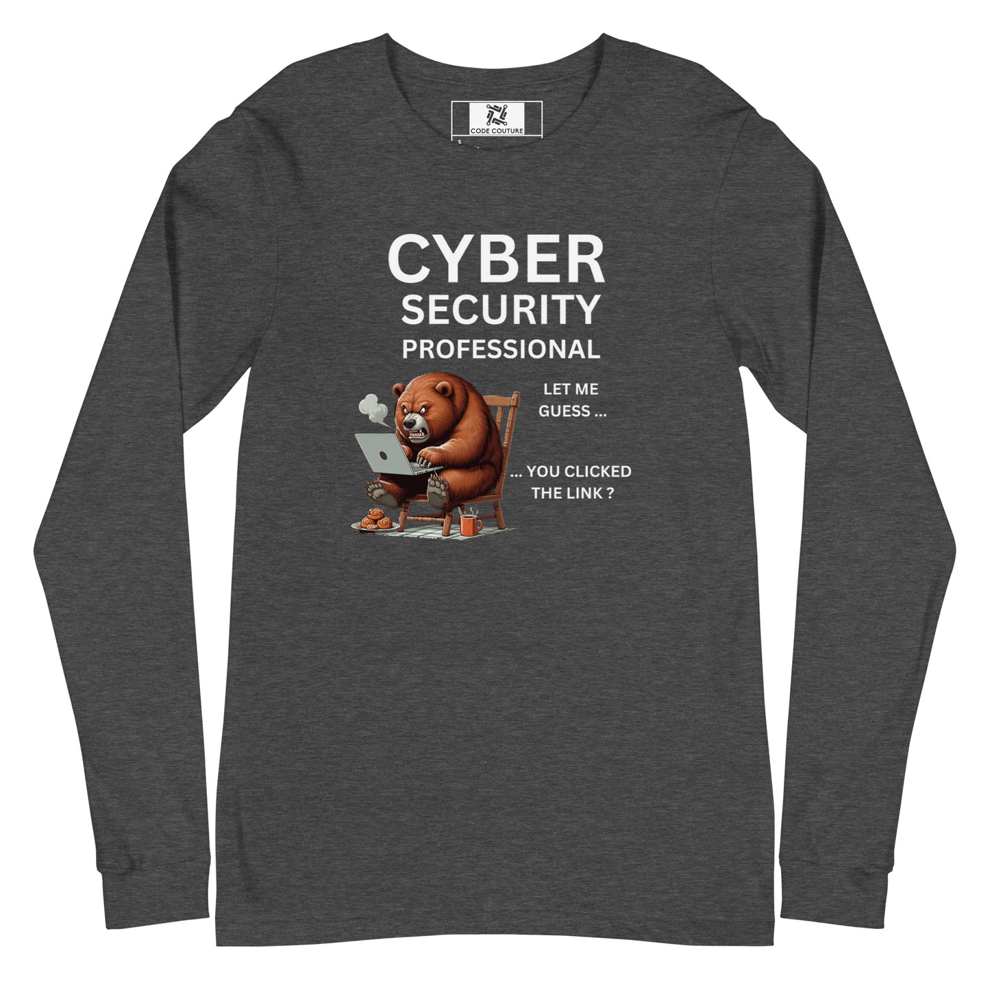 Cyber Security Bear Long Sleeve