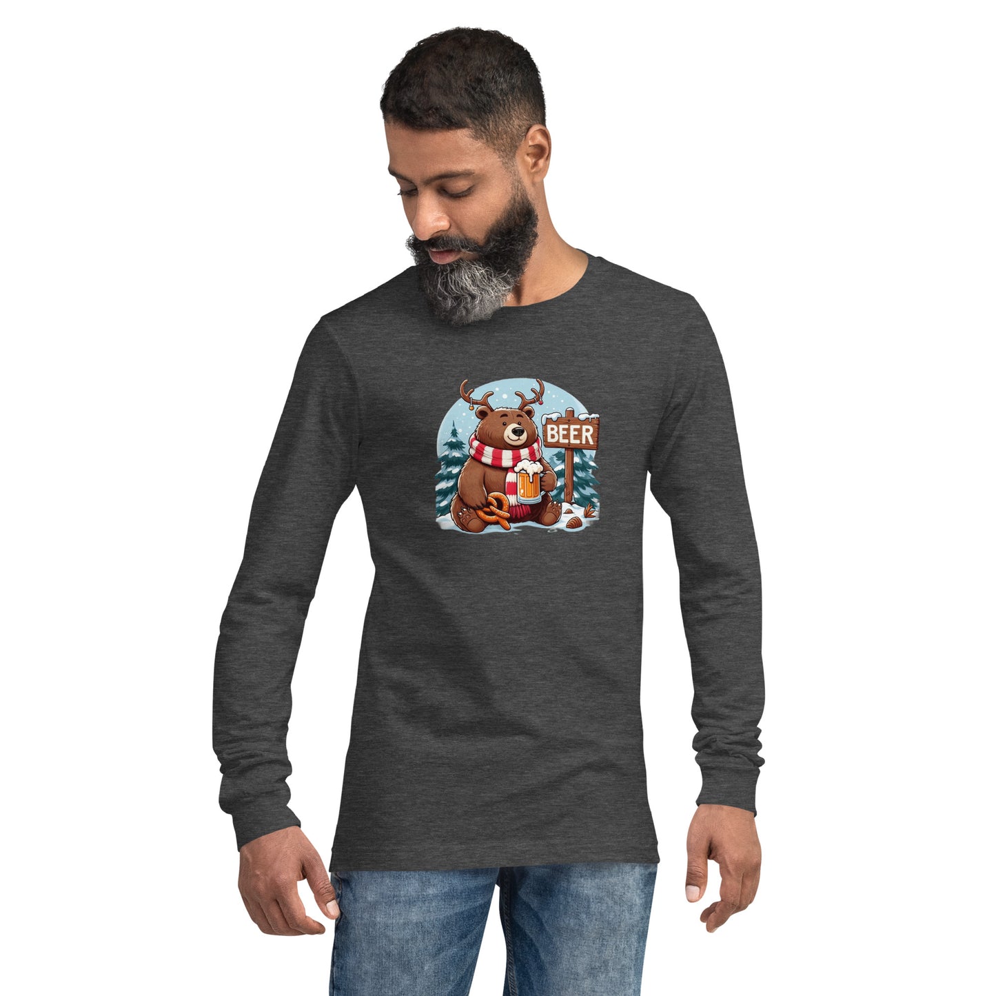 Holiday Bear Long Sleeve - Dark