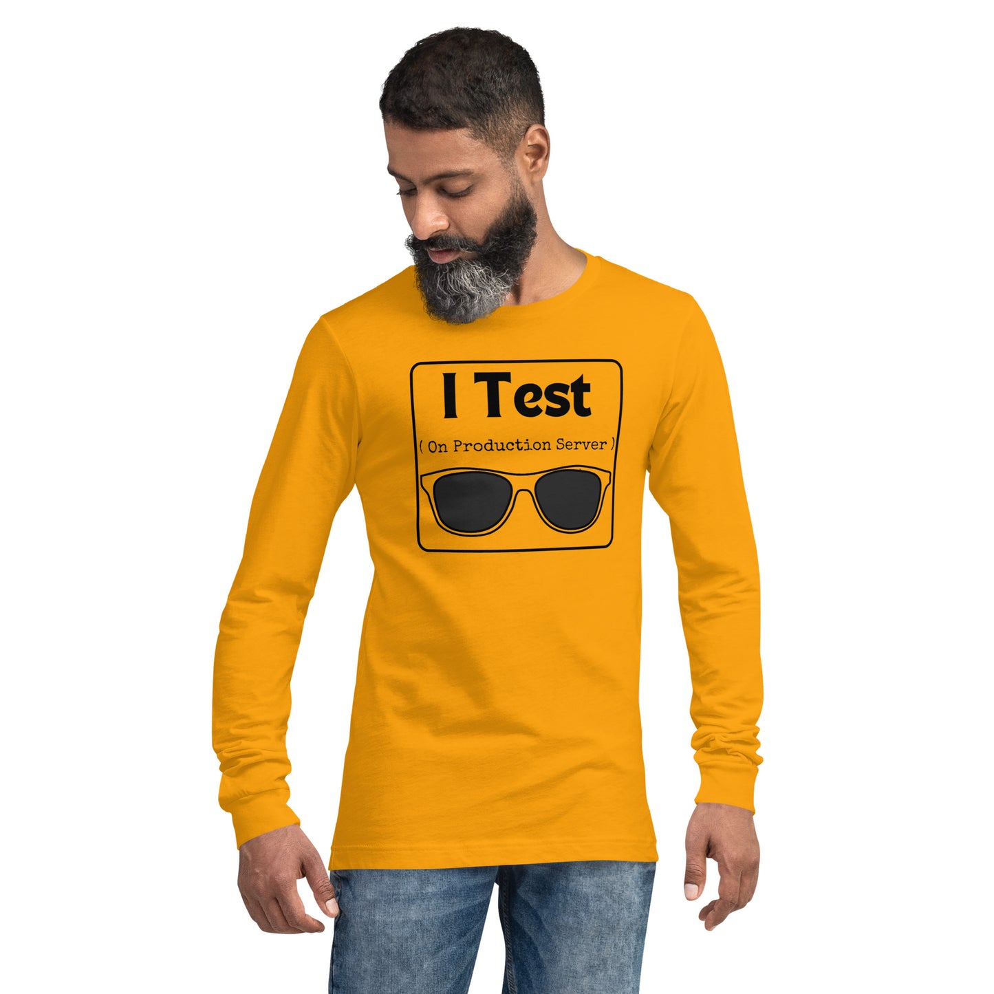 I Test on Production Long Sleeve - Light