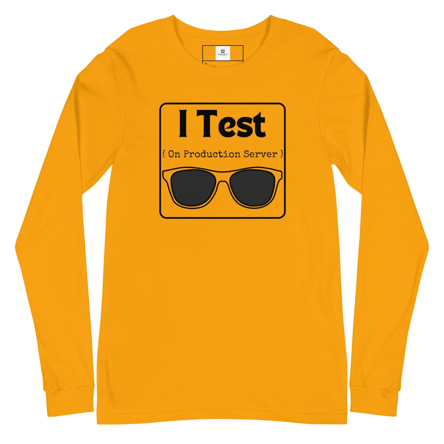 I Test on Production Long Sleeve - Light