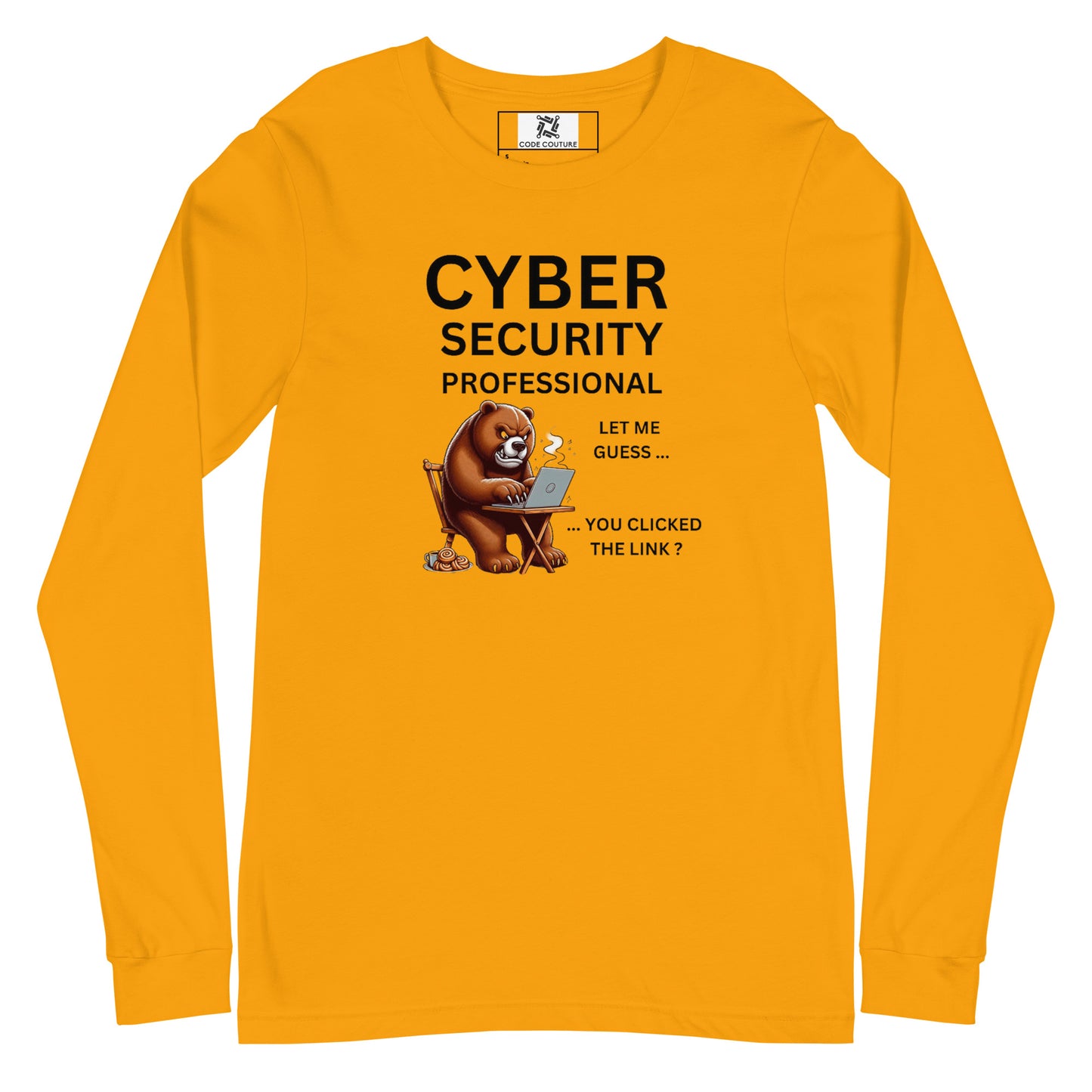 Very Angry Cyber Bear Long Sleeve