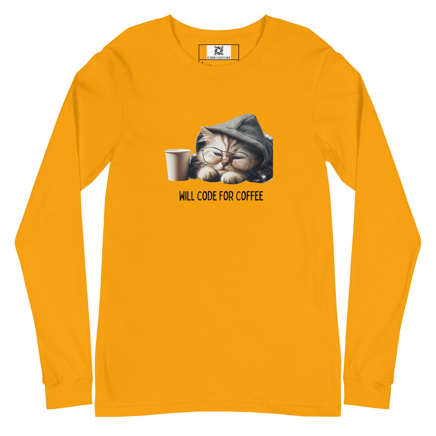 Tired Kitty Developer Long Sleeve