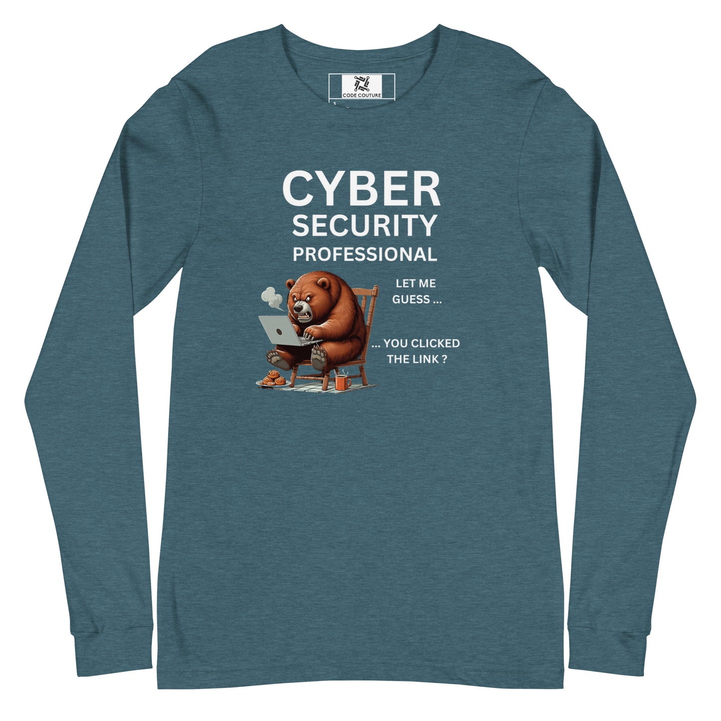 Cyber Security Bear Long Sleeve