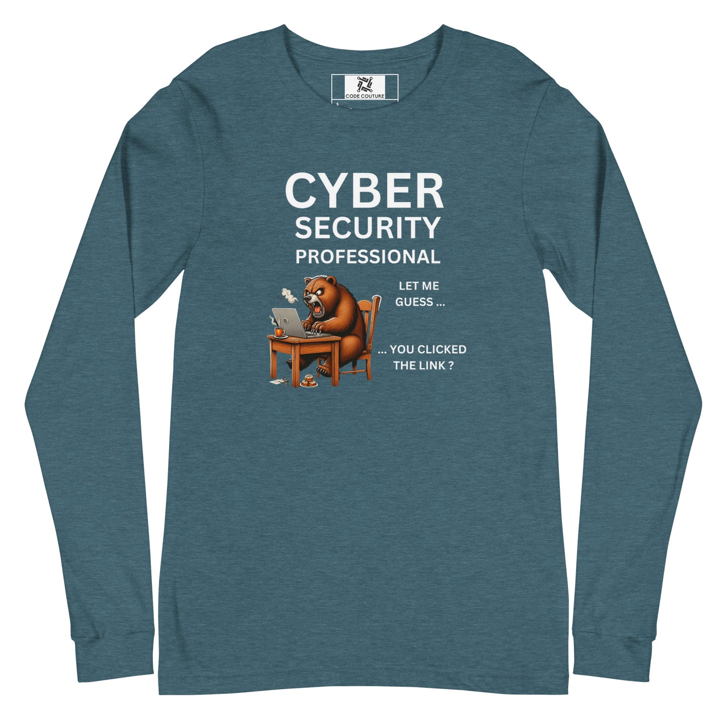 Angry Cyber Security Bear - Dark