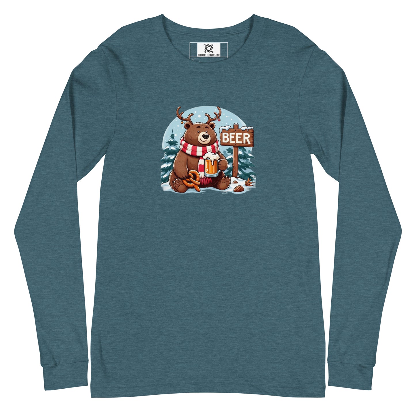 Holiday Bear Long Sleeve - Dark