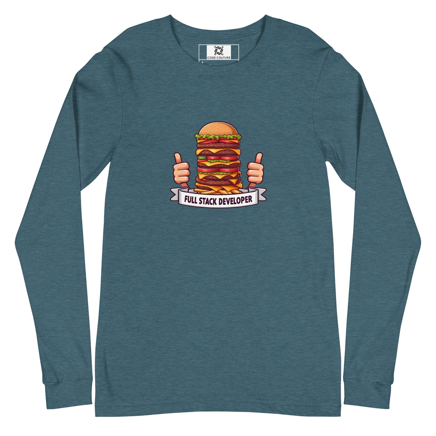 Burgers Full Stacker Long Sleeve - Dark