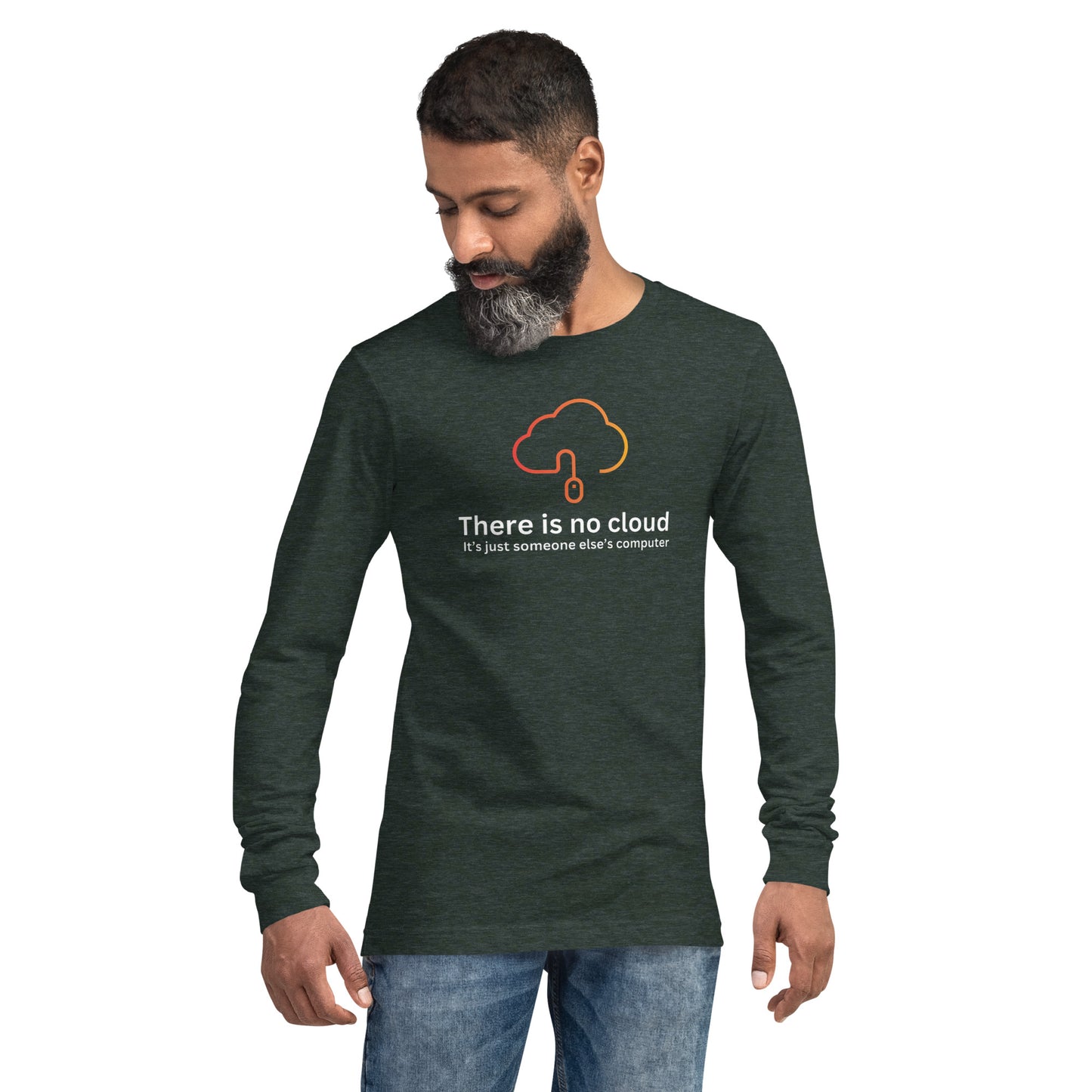 There is no cloud Long Sleeve - Dark