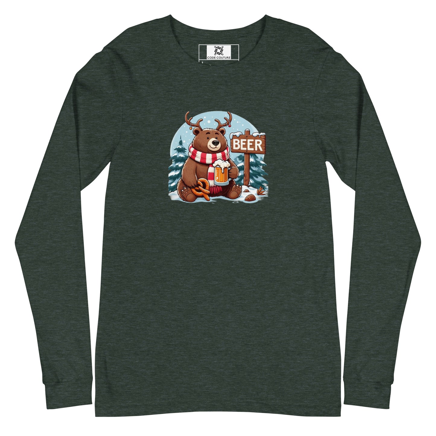 Holiday Bear Long Sleeve - Dark