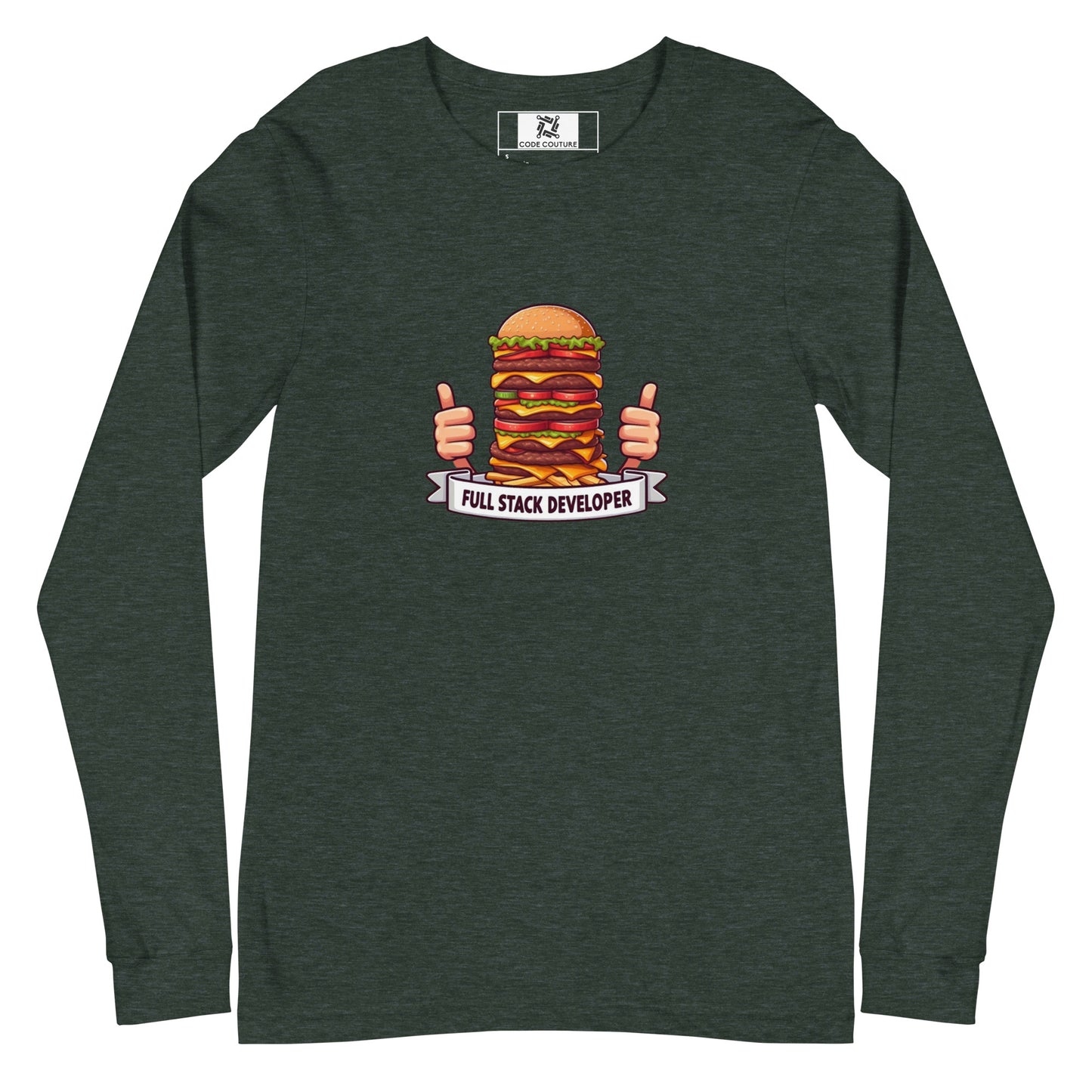 Burgers Full Stacker Long Sleeve - Dark