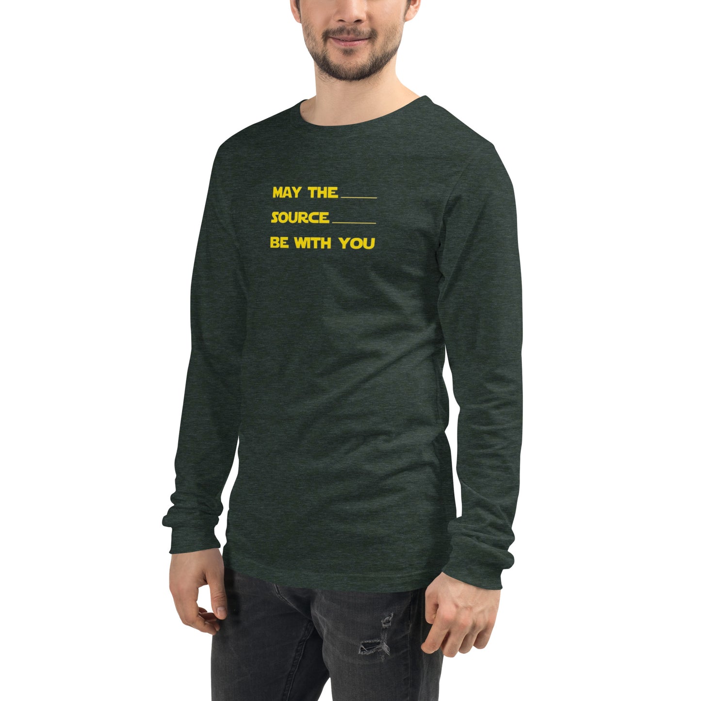 Star Wars Font Long Sleeve