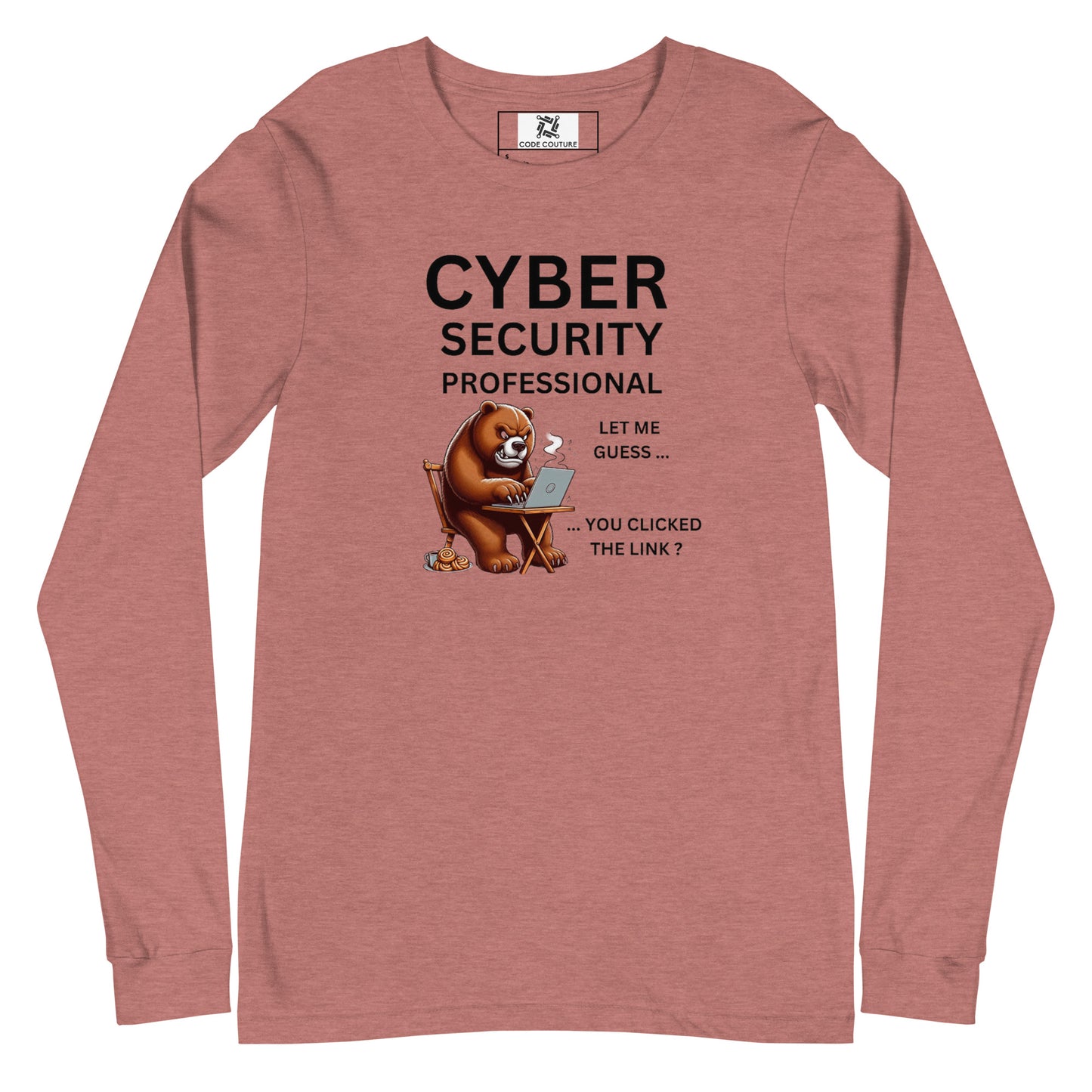 Very Angry Cyber Bear Long Sleeve