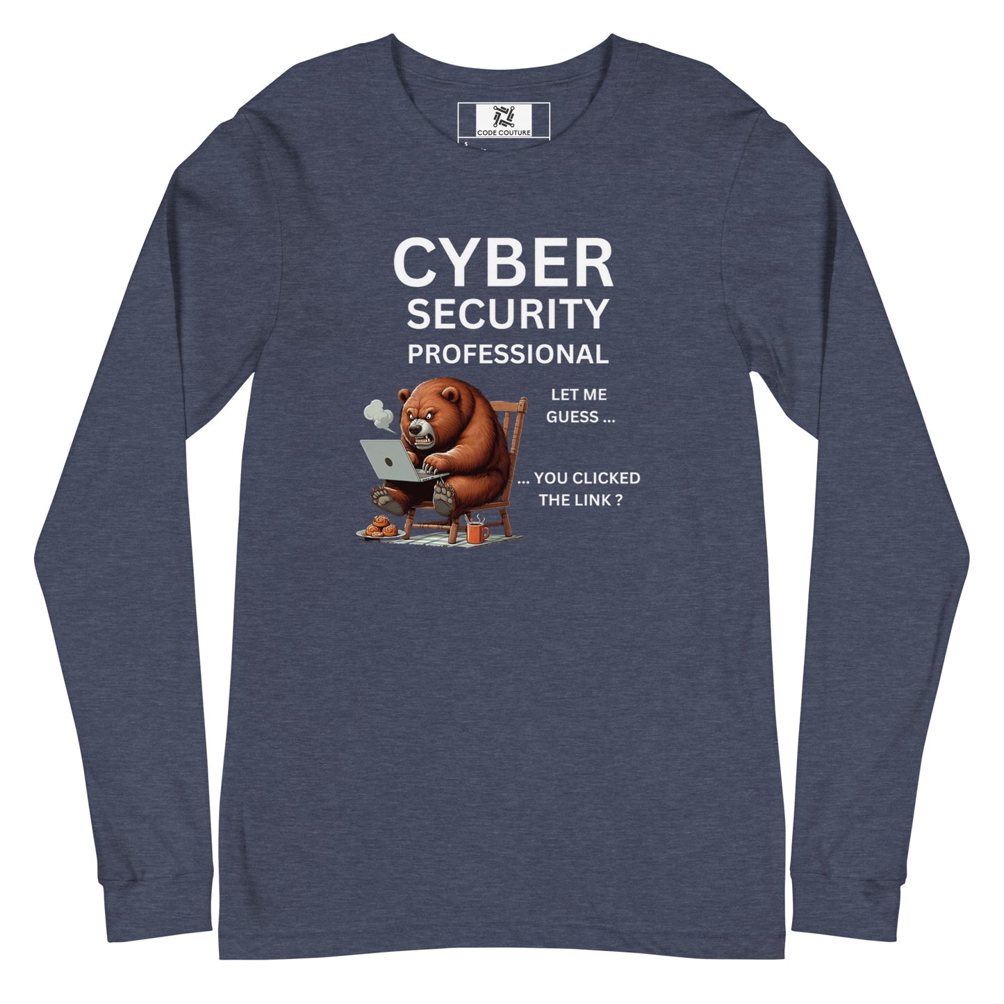 Cyber Security Bear Long Sleeve