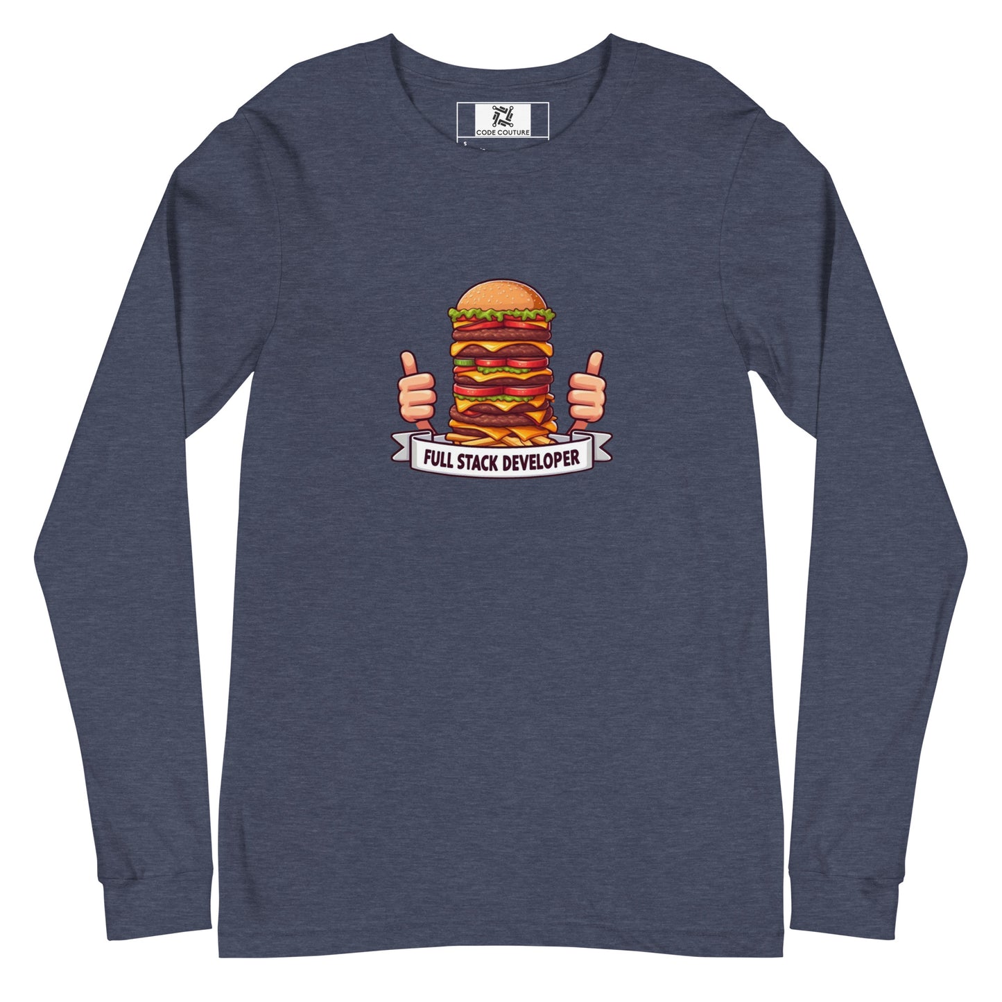 Burgers Full Stacker Long Sleeve - Dark