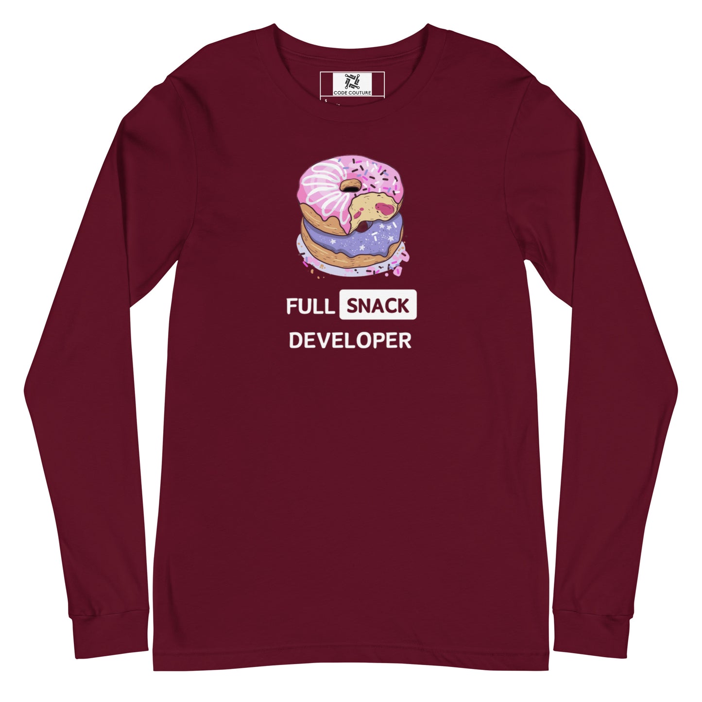 Doughnuts Full Snack Developer Long Sleeve - Dark