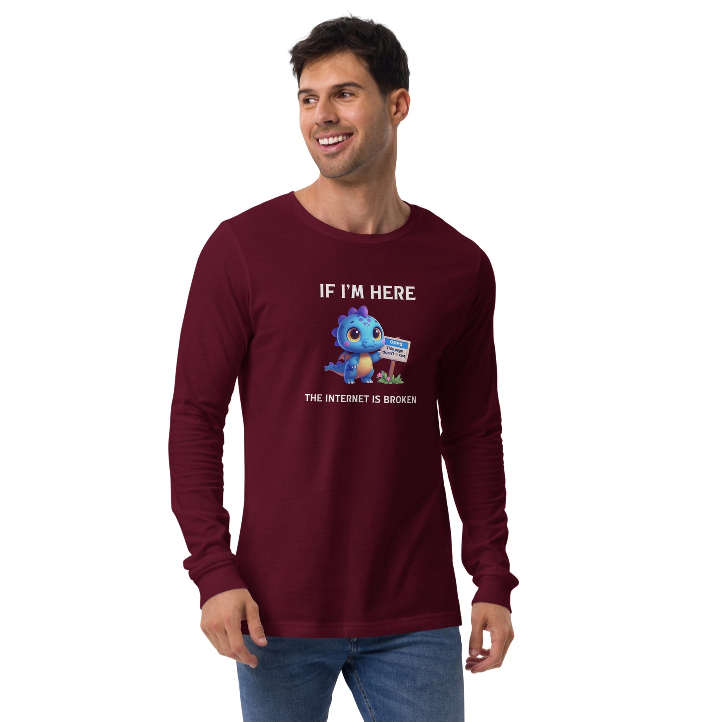 Four 0 Four Dino Long Sleeve - Dark