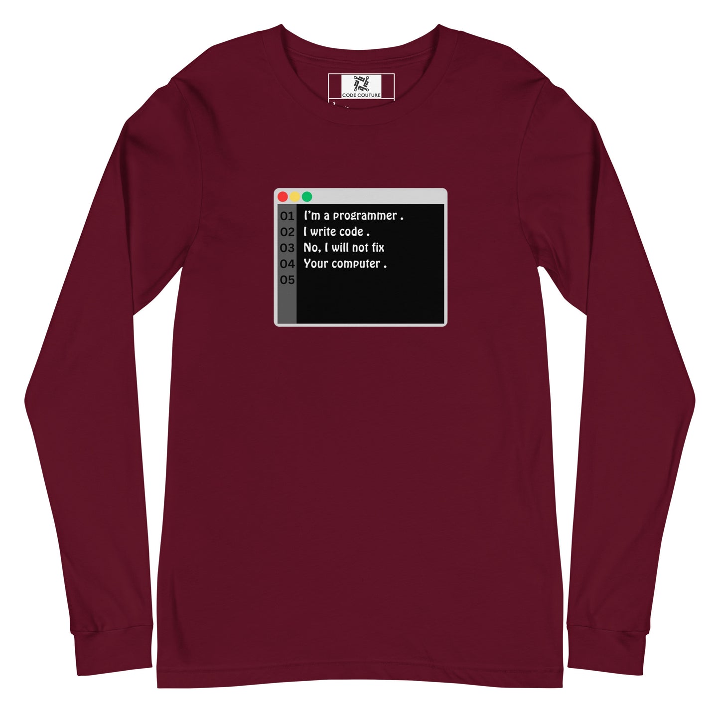 Programmer Tab Long Sleeve - Dark