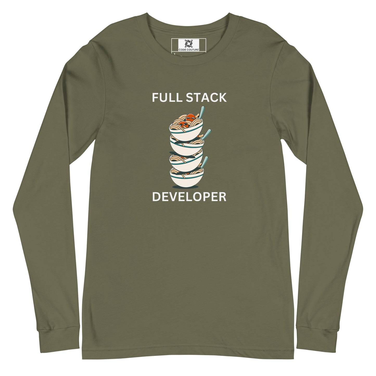 Full Spaghetti Developer Long Sleeve - Dark