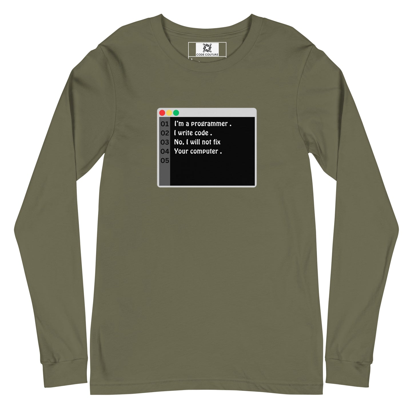 Programmer Tab Long Sleeve - Dark