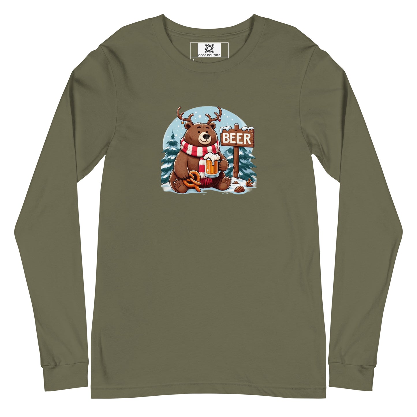 Holiday Bear Long Sleeve - Dark