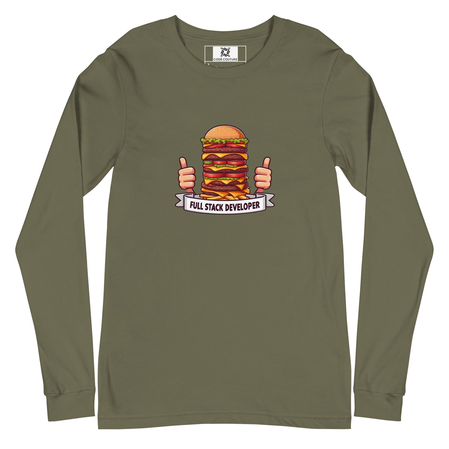 Burgers Full Stacker Long Sleeve - Dark