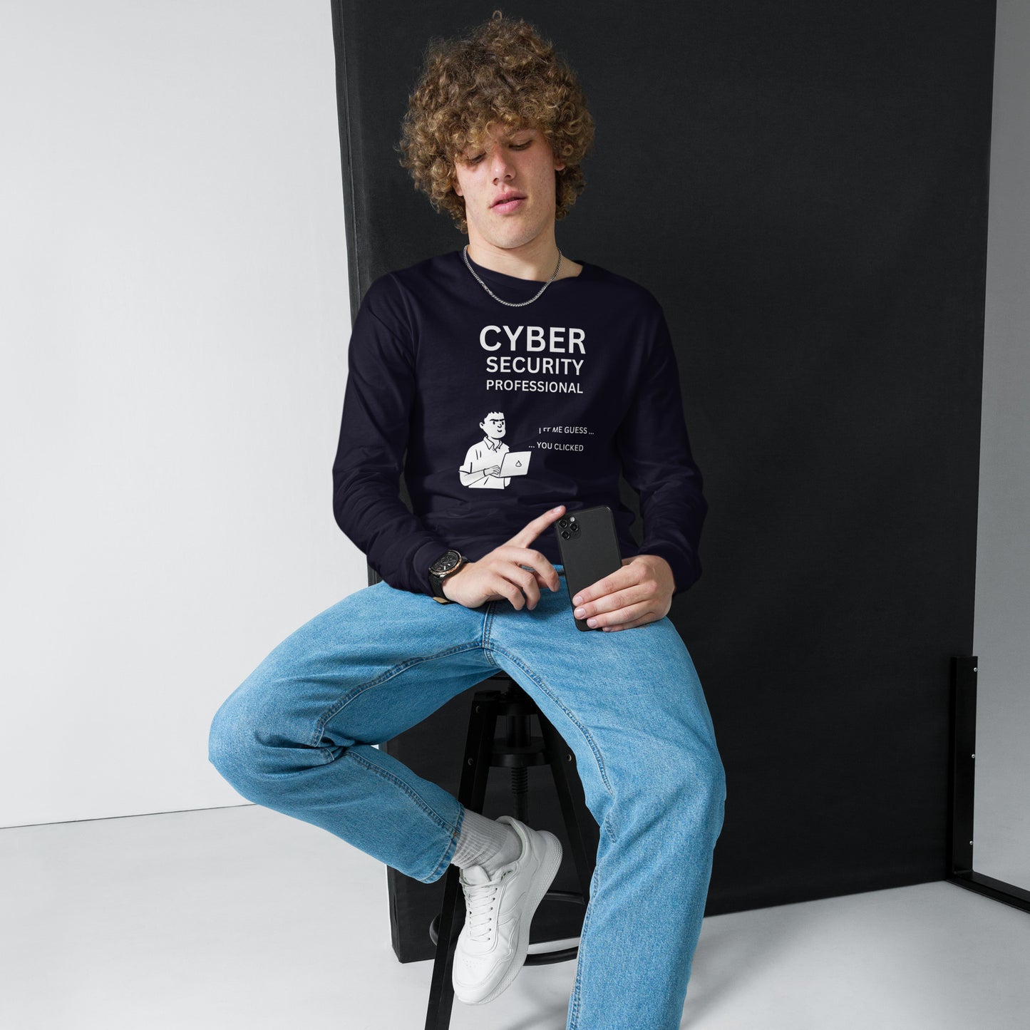 Cyber Security Professional Long Sleeve - Dark